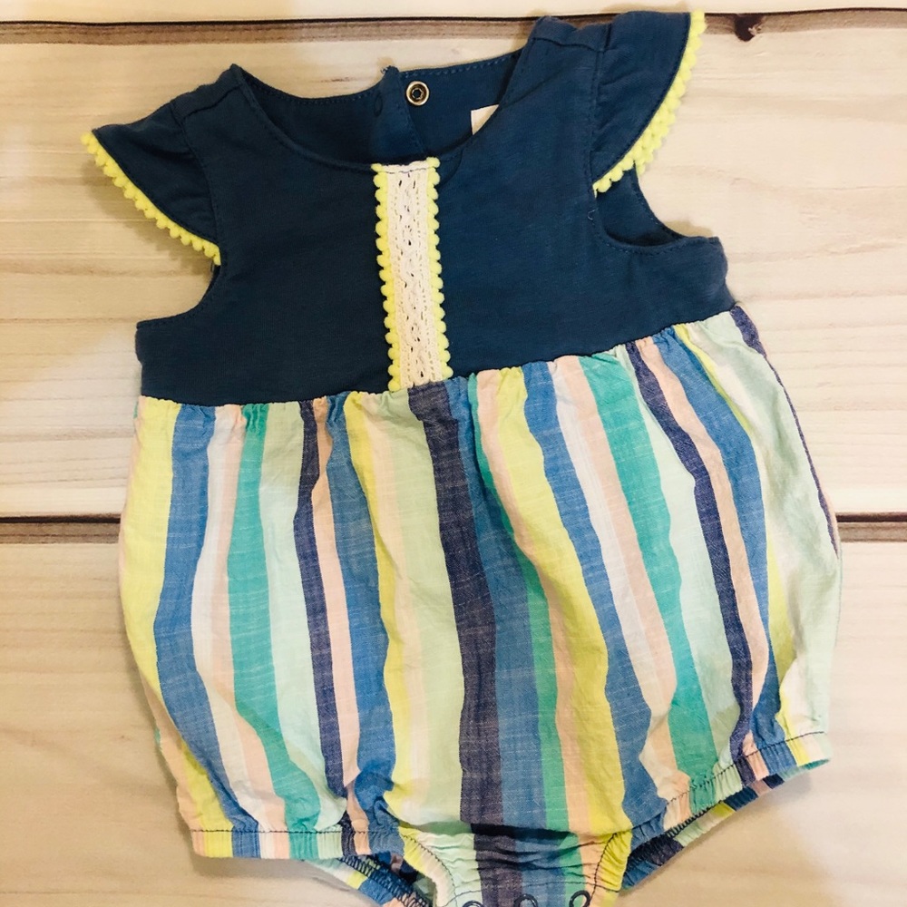 Cat & jack striped romper